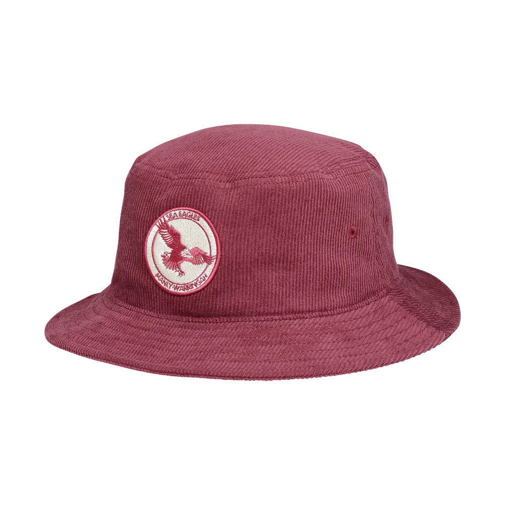 MANLY SEA EAGLES NRL CORDUROY BUCKET HAT